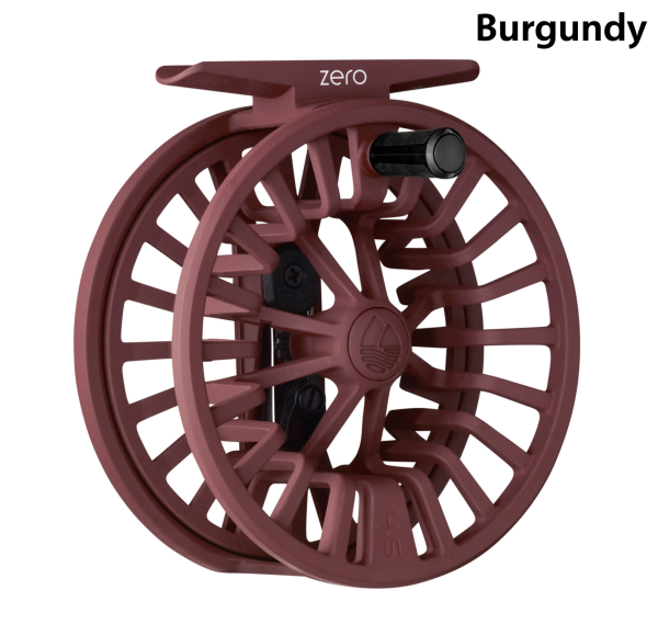 Redington Zero Fly Reel Burgundy Front